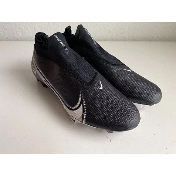 Nike Vapor Edge Elite 360 Flyknit Football Cleats Black CV6282-009 Men’s Sz 14.5 - Picture 3 of 11